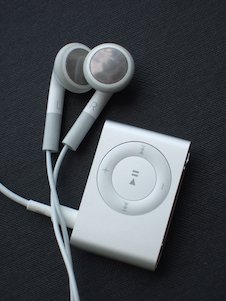 Ipod Shuffle blanc