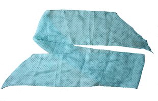 Écharpe bleue