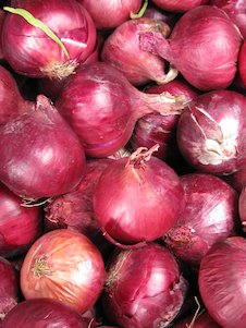 Oignons rouges