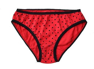 Culotte rouge / Sous-vêtement