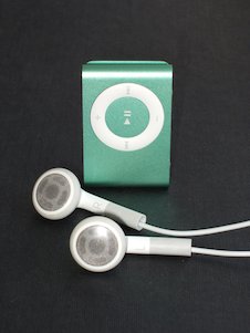 Ipod Shuffle vert