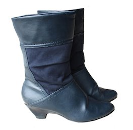 Bottes bleu marine
