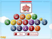 What number’s next? – maths interactive whiteboard game