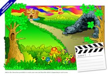 World Kids Colouring Day storyboard