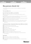 Key person checklist (1 page)