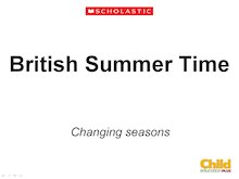 British Summer Time – ‘Changing seasons’ slideshow