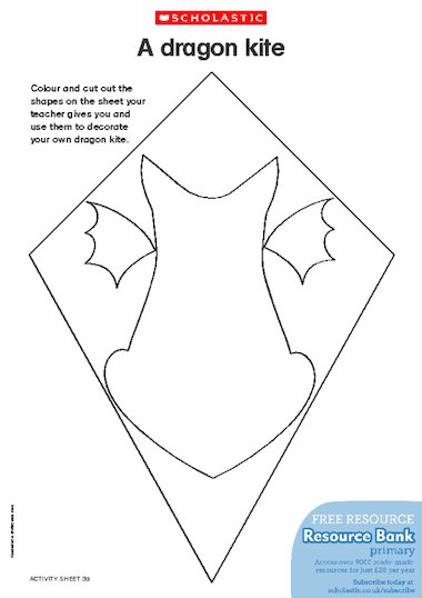 dragon ks1 passport template Primary kite â€“ KS1 (part Make dragon & 1) a KS2 FREE