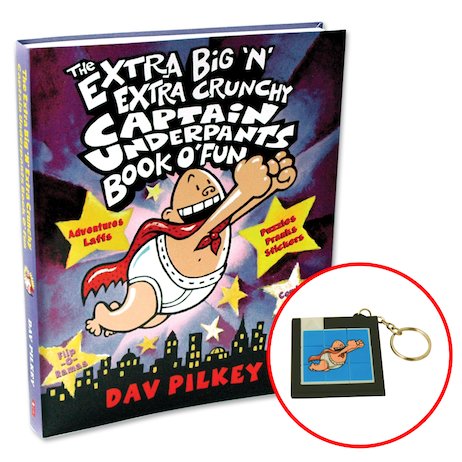The Extra Big 'N' Extra Crunchy Captain Underpants Book O' Fun