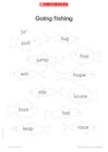 Going fishing – ‘ing’ words game
