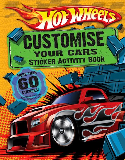 Hot Wheels: Customise Your Cars Sticker Activity Book