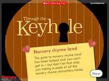 Through the keyhole – Nursery rhyme land