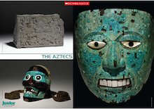 Aztec artefacts – poster
