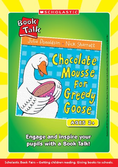 Book Talk: Chocolate Mousse for Greedy Goose