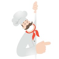 Chef illustration Chef illustration