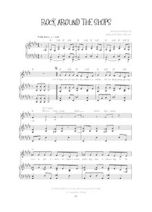 Rock around the shops – Christmas song score
