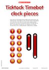 Ticktock Timebot clock pieces
