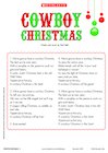 Cowboy Christmas lyrics