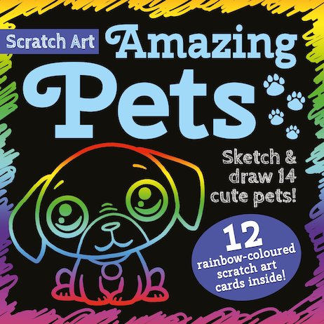 Scratch Art: Amazing Pets