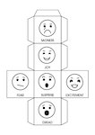 Storytelling - Emotions Dice (1 page)