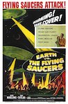 'Earth vs the Flying Saucers' movie poster