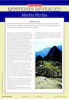 Machu Picchu fact sheet