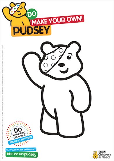 Pudsey Colouring