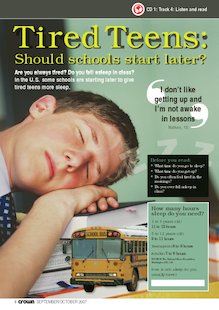 Tired teens: Should schools start later?