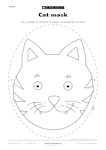 Cat mask (1 page)