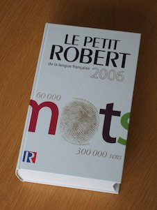 Le Petit Robert French Dictionary