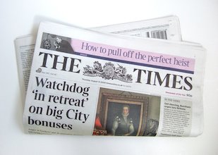 The Times Folded