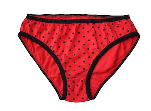 Image: Red Knickers / Underwear