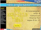 New Anglo-Saxon Times – interactive resource