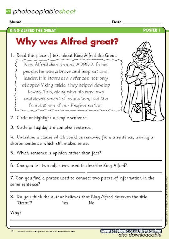 King Alfred the Great - Why was Alfred great?