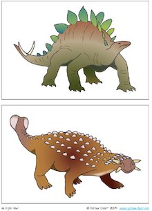 ‘m is for me!’ Dinosaur Treasure Hunt – illustrations 1
