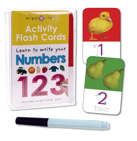 Activity Flash Cards: Learn to Write Your Numbers