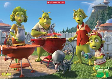 Planet 51 poster – FREE Primary KS1 teaching resource - Scholastic