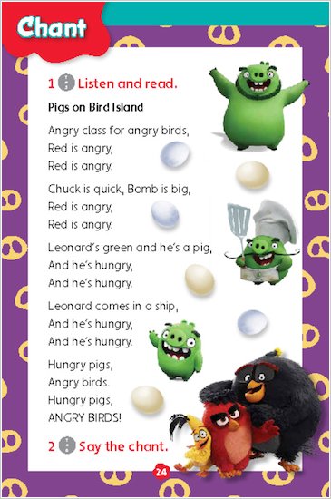Angry Birds: Pigs on Bird Island sample chant