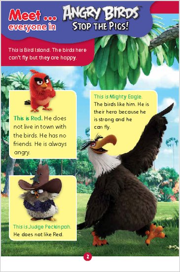 Angry Birds: Stop the Pigs! sample meet page