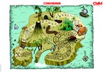 Treasure Island Map - poster (1 page)