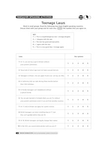 Teenage laws