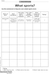 Plan a sports day event (1 page)
