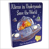 Aliens in Underpants Save the World Colouring