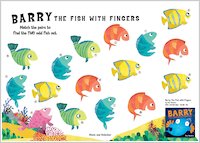 Barry the Fish with Fingers Matching Puzzle