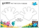 Design gloves for Barry the Fish with Fingers