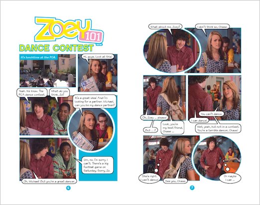 Zoey 101: Sample Pages