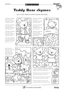 Teddy Bear rhymes