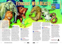‘Ferocious Wild Beasts!’ picture book activities