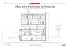 Plan of a Victorian townhouse