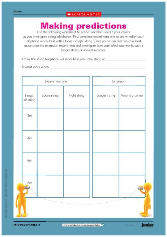 'Why?' Science: sound - activities