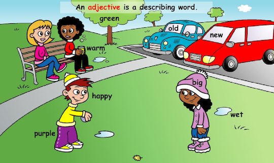 What is an adjective?: What's it like?